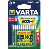VARTA Acumulatori Varta, HR6, AA, 2100 mAh, 4 bucati/set