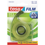 TESA Banda adeziva Tesa transparenta, 19 mm x 33 m, cu dispenser EasyCut