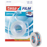TESA Banda adeziva cu dispenser, Tesa, Film Crystal, 33 m x 19 mm