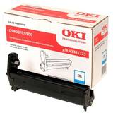 OKI Drum OKI cyan EP-CART-C58/C5900 cod 43381723; compatibil cu C5800/C5900/C5550MFP, capacitate 20k pag