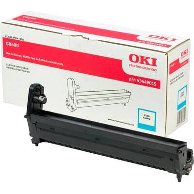 Drum Drum OKI cyan EP-CART-C8600 cod 43449015; compatibil cu C8600/C8800, capacitate 20k pag