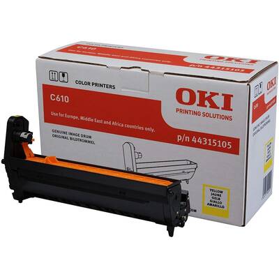 Drum Drum OKI yellow EP-CART-C610 cod 44315105; compatibil cu C610/C610DM, capacitate 20k pag