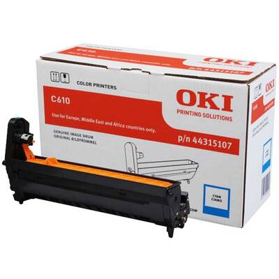 Drum Drum OKI cyan EP-CART-C610 cod 44315107; compatibil cu C610/C610DM, capacitate 20k pag