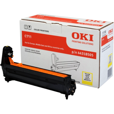 Drum Drum OKI yellow EP-CART-C711 cod 44318505; compatibil cu C711/C711WT, capacitate 20k pag