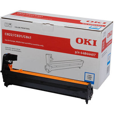 Drum Drum OKI cyan EP-CART-C831/C841 cod 44844407; compatibil cu C822/C831/C841/C831DM, capacitate 30k pag