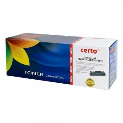 Toner imprimanta CERTO Compatibil NEW CYAN CB541A/CRG-716C 1,4K HP LASERJET CP1215