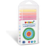 Morocolor Creioane cerate Supersoft Primo, inaltime 85 mm, in cutie de plastic