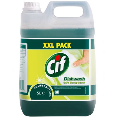 Cif detergent de vase super concentrat cuaroma de lamaie, 5 l