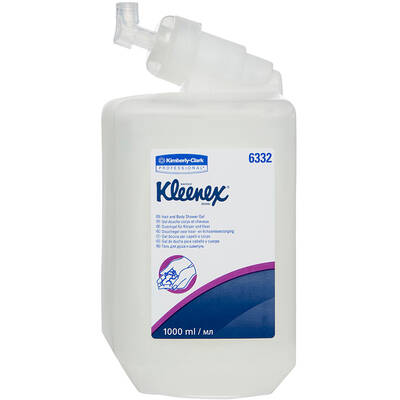 Rezerva sapun lichid, Kimberly-Clark, Kleenex hair and body, 1 l, 6 buc/bax