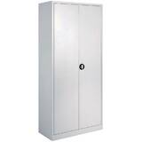 Ceha Dulap metalic Ceha, gri, 92x42x195 cm, 2 usi batante si 4 polite