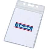 DONAU Ecuson vertical Donau, transparent, 62 x 83 mm