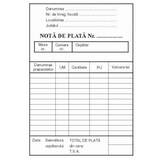 Generic Nota plata A6, C100, 3 bucati/set