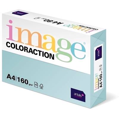 Carton color Coloraction, A4, 160g/mp, bleu pal-Lagoon, 250 coli/top