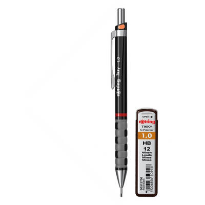 Set Rotring, creion mecanic Tikky III Original, 0.9 mm