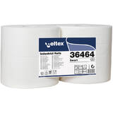 Celtex Rola lavete industriale, Celtex 36464, 2 straturi, albe, 800 portii/rola, 240 m, 2 role/set
