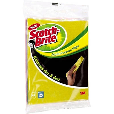 SCOTCH BRITE Laveta uz general economica Scotch-Brite, 3 bucati/set