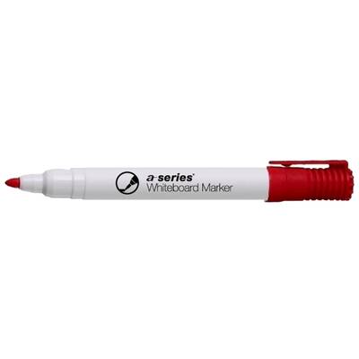 Marker pentru tabla A-series, varf rotund, 2 mm, rosu