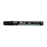 Stabilo Marker permanent Stabilo Mark-4-All, corp plastic, varf retezat, 1-4 mm, negru