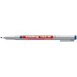 Edding Marker nepermanent Edding OHP 152, varf rotund, 1.0 mm, albastru