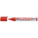 Edding Marker permanent Edding 8030, varf rotund, 1.5-3 mm, rosu