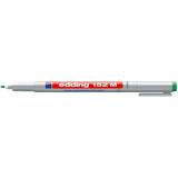 Edding Marker nepermanent Edding OHP 152, varf rotund, 1.0 mm, verde