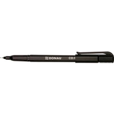 Marker pentru Donau CD, varf rotund, 0.5 mm, negru