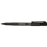 DONAU Marker pentru Donau CD, varf rotund, 0.5 mm, negru