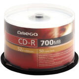 OMEGA CD-R Omega, 52x, 700 MB, 50 bucati/shrink