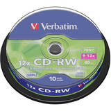 VERBATIM CD-RW Verbatim, 12x, 700 MB, 10 bucati/spindle