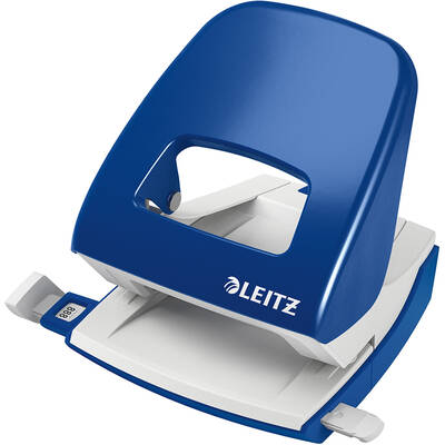 Perforator metalic Leitz 5008 NeXXt Series, 30 coli, albastru