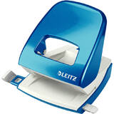 Leitz Perforator metalic Leitz WOW 5008 NeXXt Series, cutie, 30 coli, albastru metalizat