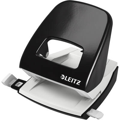 Perforator metalic Leitz 5008 NeXXt Series, 30 coli, negru