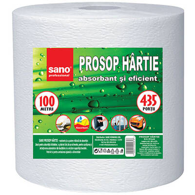 Prosoape de hartie in rola, Sano, 100 metri