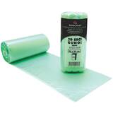Generic Saci menajeri HDPE, 30 l, verzi, 20 bucati/rola
