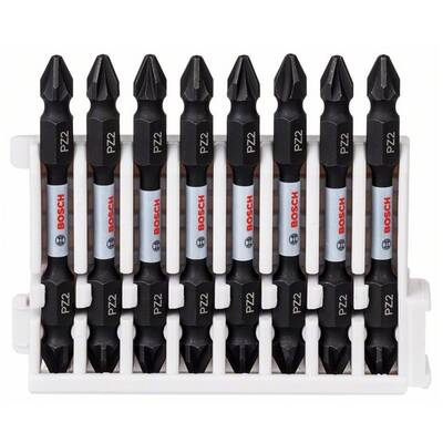 BOSCH 2608522338 - Set capete de insurubare, profil PZ2/PZ2, 8 bucati, rezistenta impact, Se livreaza multiplu de 5, Pret/Bucata