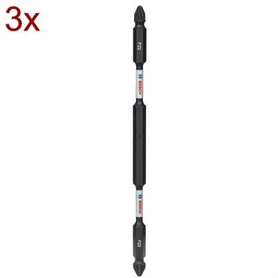 BOSCH 2608522359 - Set capete de insurubare, profil PZ2/PZ2, 3 bucati, rezistenta impact, Se livreaza multiplu de 5, Pret/Bucata