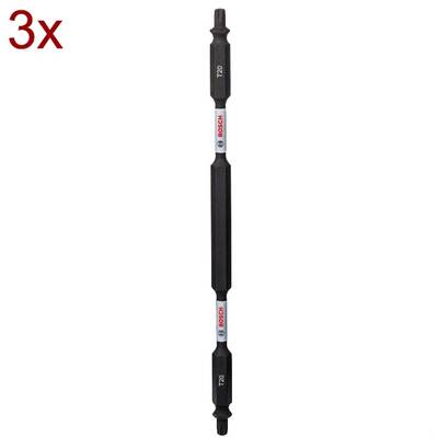 BOSCH 2608522360 - Set capete de insurubare, profil TX20/TX20, 3 bucati, rezistenta impact, Se livreaza multiplu de 5, Pret/Bucata