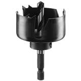 BOSCH 2609256D04 - Carota pentru lemn, 48  mm, tija hexagonala, adaptor cu burghiu de centrare