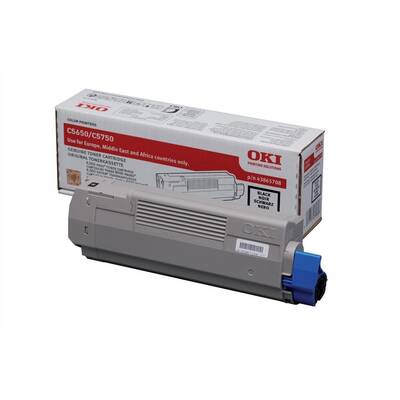 Toner imprimanta BLACK 43865708 8K ORIGINAL OKI C5650N