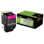 Toner imprimanta Lexmark 80C2HME Magenta