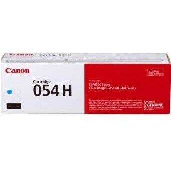 Toner imprimanta Canon 054H Cyan