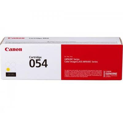 Toner imprimanta Canon 054 Yellow