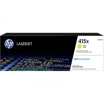 Toner imprimanta HP 415X Yellow