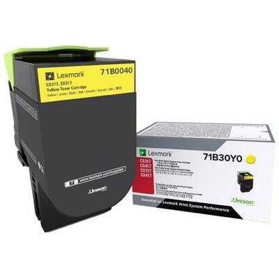 Toner imprimanta Lexmark 71B0040 Yellow