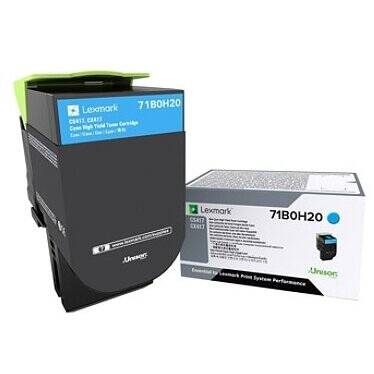 Toner imprimanta Lexmark 71B0H20 Cyan