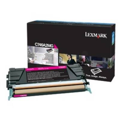 Toner imprimanta Lexmark C746A3MG Magenta