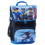 LEGO Ghiozdan scoala Maxi + sac sport LEGO Core Line - design City Police Chopper