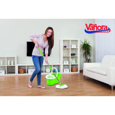 VANORA SET CURATENIE PRIMO,MOP ROT. 360,VERDE