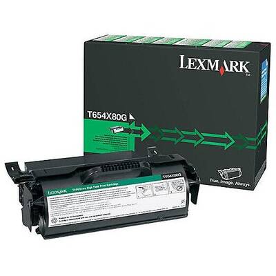 Toner imprimanta LEXMARK T654X80G BLACK TONER