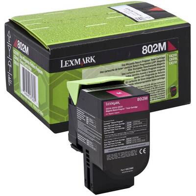 Toner imprimanta Lexmark 80C20M0 Magenta